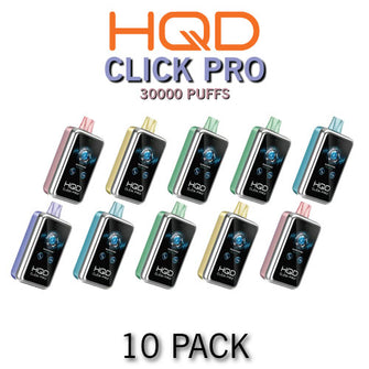 HQD Click Pro Disposable Vape Device | 30K Puffs - 10PK