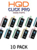 HQD Click Pro Disposable Vape Device | 30K Puffs - 10PK