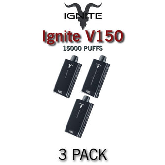 Ignite V150 Disposable Vape Device | 15000 PUFFS - 3PK