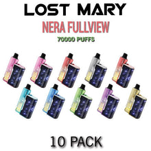 Lost Mary Nera Fullview Disposable Vape Kit | 70k Puffs - 10PK