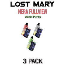 Lost Mary Nera Fullview Disposable Vape Kit | 70k Puffs - 3PK