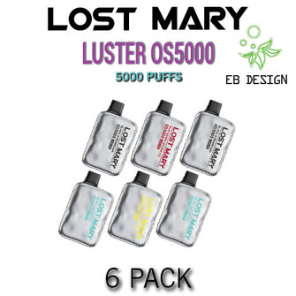 Lost Mary OS5000 Luster Disposable Vape Device | 5000 Puffs - 6PK