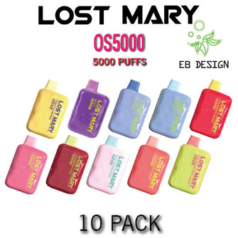 Lost Mary OS5000 by EB DESIGN Disposable Vape Device -10PK