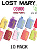 Lost Mary OS5000 by EB DESIGN Disposable Vape Device -10PK