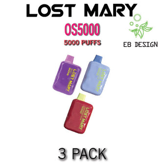 Lost Mary OS5000 by EB DESIGN Disposable Vape Device - 3PK