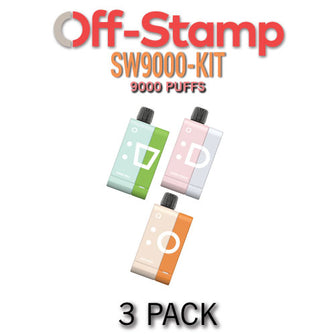 Off-Stamp SW9000 Disposable Vape Kit | 9000 Puffs - 3PK