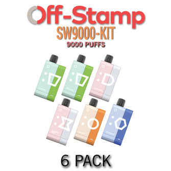 Off-Stamp SW9000 Disposable Vape Kit | 9000 Puffs - 6PK