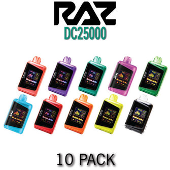 Raz DC25000 Disposable Vape Device | 25000 Puffs - 10PK