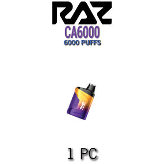 Raz CA6000 Disposable Vape Device | 6000 Puffs - 1PC