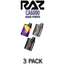 Raz CA6000 Disposable Vape Device | 6000 Puffs - 3PK