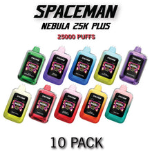 Spaceman Nebula 25K Plus Disposable Vape Device | 25000 Puffs - 10PK
