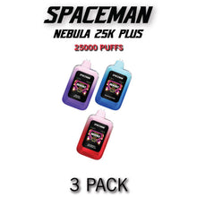Spaceman Nebula 25K Plus Disposable Vape Device | 25000 Puffs - 3PK