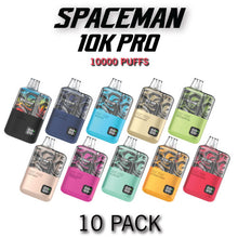 Spaceman 10K Pro Disposable Vape Device | 10000 Puffs - 10PK