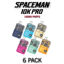 Spaceman 10K Pro Disposable Vape Device | 10000 Puffs - 6PK