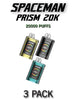 Spaceman Prism 20K Disposable Vape Device | 20000 Puffs - 3PK