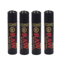 4 Pack Black Clipper Lighter