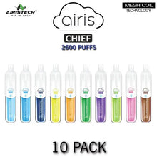 Airis Chief Disposable Vape Device - 10PK