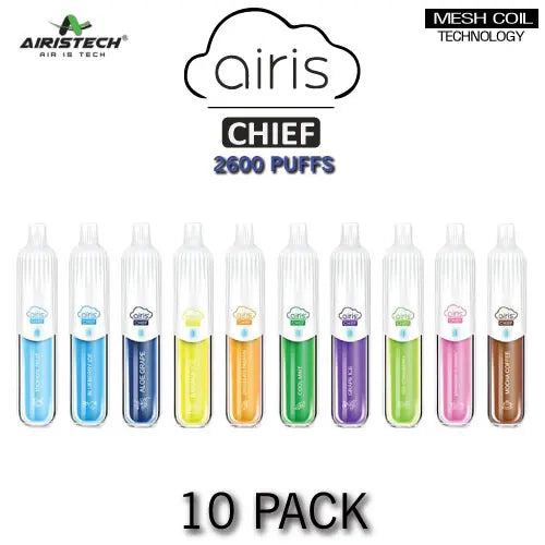 Airis Chief Disposable Vape Device - 10PK | EveryThing Vapes