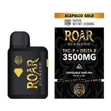 Acapulco Gold (Sativa) Flavored Roar Diamond Disposable Vape Device 1PC