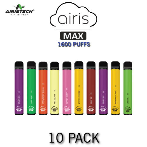 Airis MAX Disposable Vape Device - 10PK | EveryThing Vapes