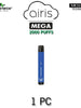 Airis MEGA Disposable Vape Device - 1PC