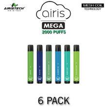 Airis MEGA Disposable Vape Device - 6PK