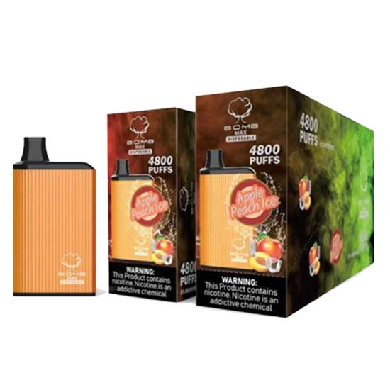 kann eine vape den rauchmelder auslösen Bomb MAX Disposable Vape | 4800 Puffs