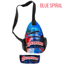 Backwoods Tote Backpack Blue Spiral - EveryThing Vapes