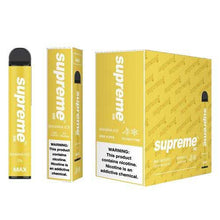 Banana Ice - Supreme MAX 2% Disposable Vape Device | Every Thing Vapes