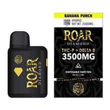Banana Punch (Hybrid) Flavored Roar Diamond Disposable Vape Device 1PC