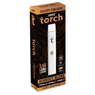 Biscotti Pancakes (Indica) Flavored Torch Burnout Blend Disposable Vape Device 1PC
