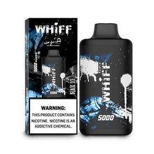 Black Ice Flavored Whiff Remix Disposable Vape Device by Scott Storch 5000 Puffs