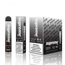 Black Ice - Supreme MAX 2% Disposable Vape Device | Every Thing Vapes