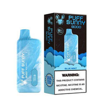 Blue Mint Flavored Puff Bunny 8000 Puffs Disposable Vape
