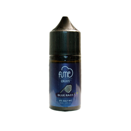FUME Blue Razz Salt Nic Juice E-Liquid 30ml Bottle– EveryThing Vapes