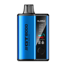 Blue Razz Ice Flavored Glamee GT8000 Disposable Vape 8000 PUFFS