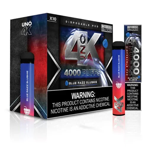 Uno 4K Disposable Vape Device | 4000 Puffs - 1PC EveryThing Vapes Uno 4K Disposable Vape Device | 4000 Puffs - 1PC EveryThing Vapes