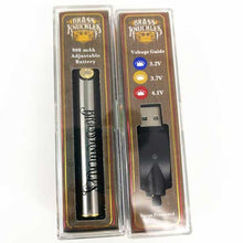 Brass Knuckles Battery 900Mah Stainless Variable Voltage Vape Pen For 510 Thread Thick Oil Vape Cartridge - EveryThing Vapes
