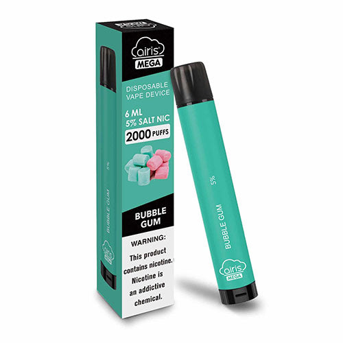 Bubble Gum-Airis MEGA Disposable Vape Device | EveryThing Vapes