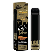 Cafe Tabac Flavored Foodgod ZERO 0% Disposable Vape Device