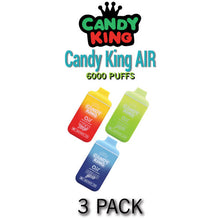Candy King AIR Disposable Vape Device | 6000 Puffs - 3PK