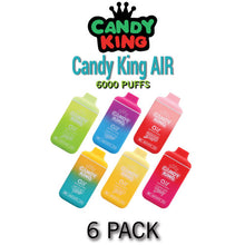 Candy King AIR Disposable Vape Device | 6000 Puffs - 6PK