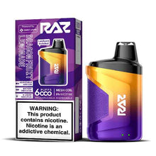 Dragon Fruit Lemonade Flavored Raz CA6000 Zero Disposable Vape Device - 6000 Puffs | everythingvapes.com - 6PK