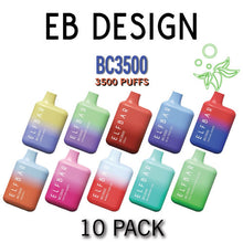 EB Design (formerly Elf Bar) BC3500 Disposable Vape Device | 3500 Puffs - 10PK