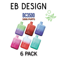 EB Design (formerly Elf Bar) BC3500 Disposable Vape Device | 3500 Puffs - 6PK