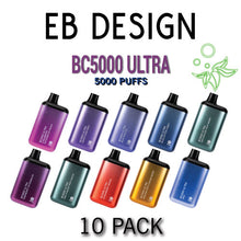 EB Design (formerly Elf Bar) BC5000 ULTRA Disposable Vape Device | 5000 Puffs - 10PK