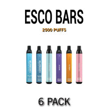 Esco Bars MESH vape Disposable by Pastel Cartel - 6PK