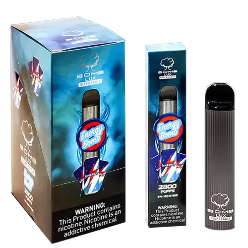 Bomb LUX Disposable Vape | 2800 Puffs - 1PC EveryThing Vapes Bomb LUX Disposable Vape | 2800 Puffs - 1PC EveryThing Vapes