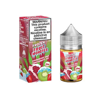 Frozen Fruit Monster Strawberry Kiwi Pomegranate Ice Salt 30ml Vape Juice - EveryThing Vapes