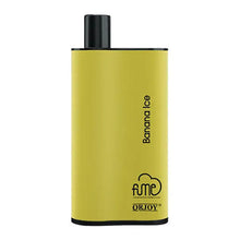 Fume INFINITY Disposable Vape Device flavored Banana Ice 3500 Puffs 